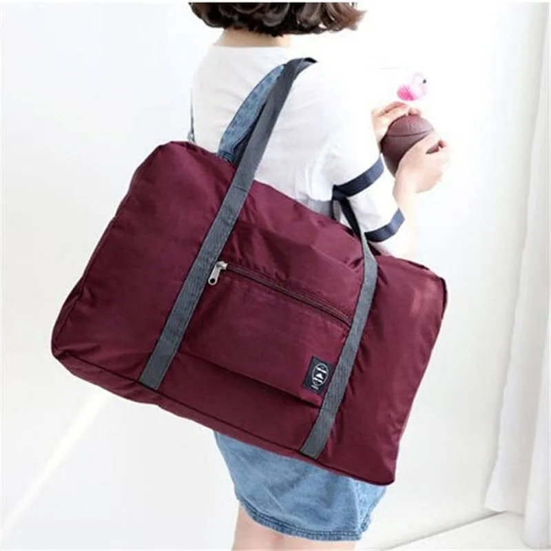 3-Pack: Compact & Stylish Foldable Travel Storage Bag