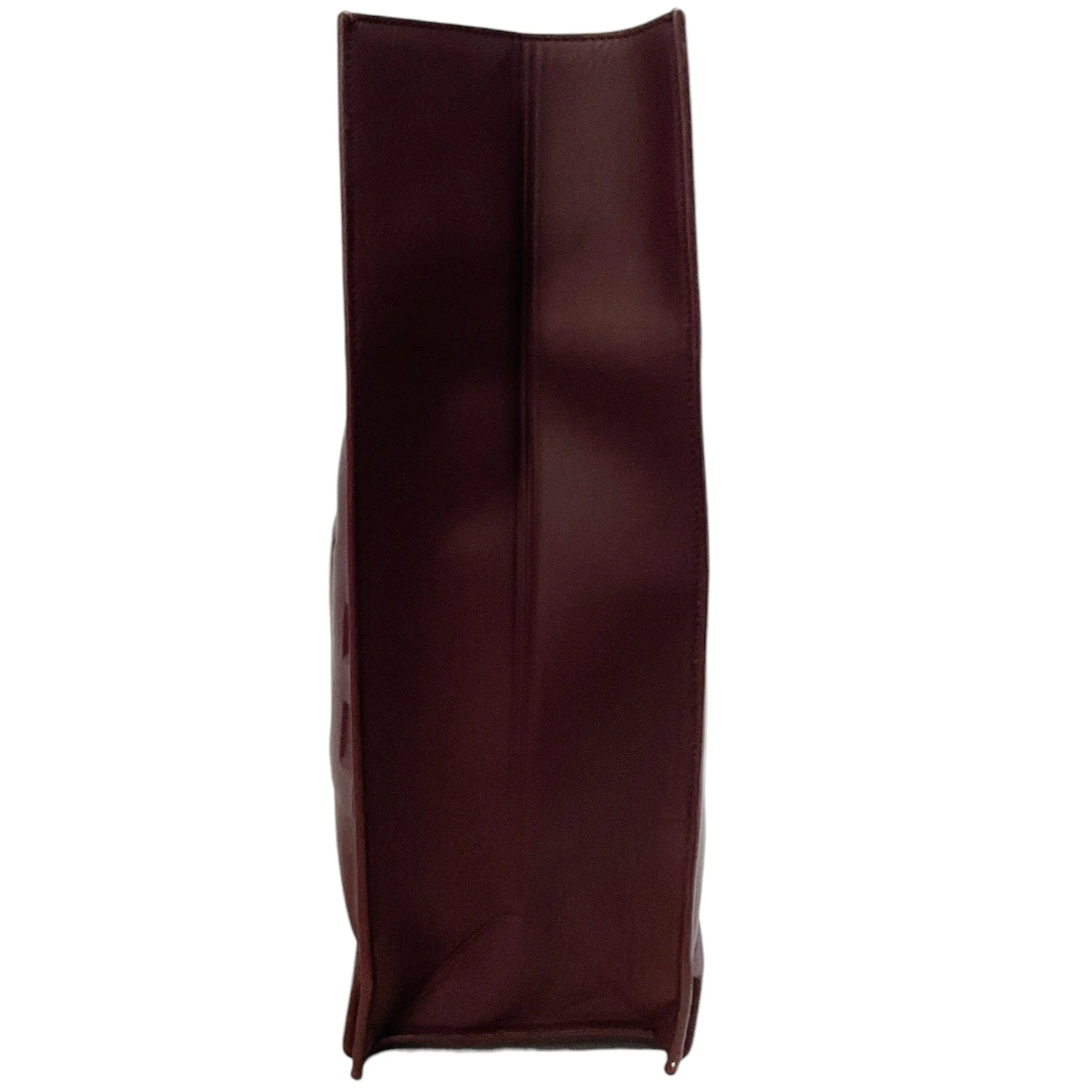 3.1 Phillip Lim Burgundy Leather Totes Amaze Bag