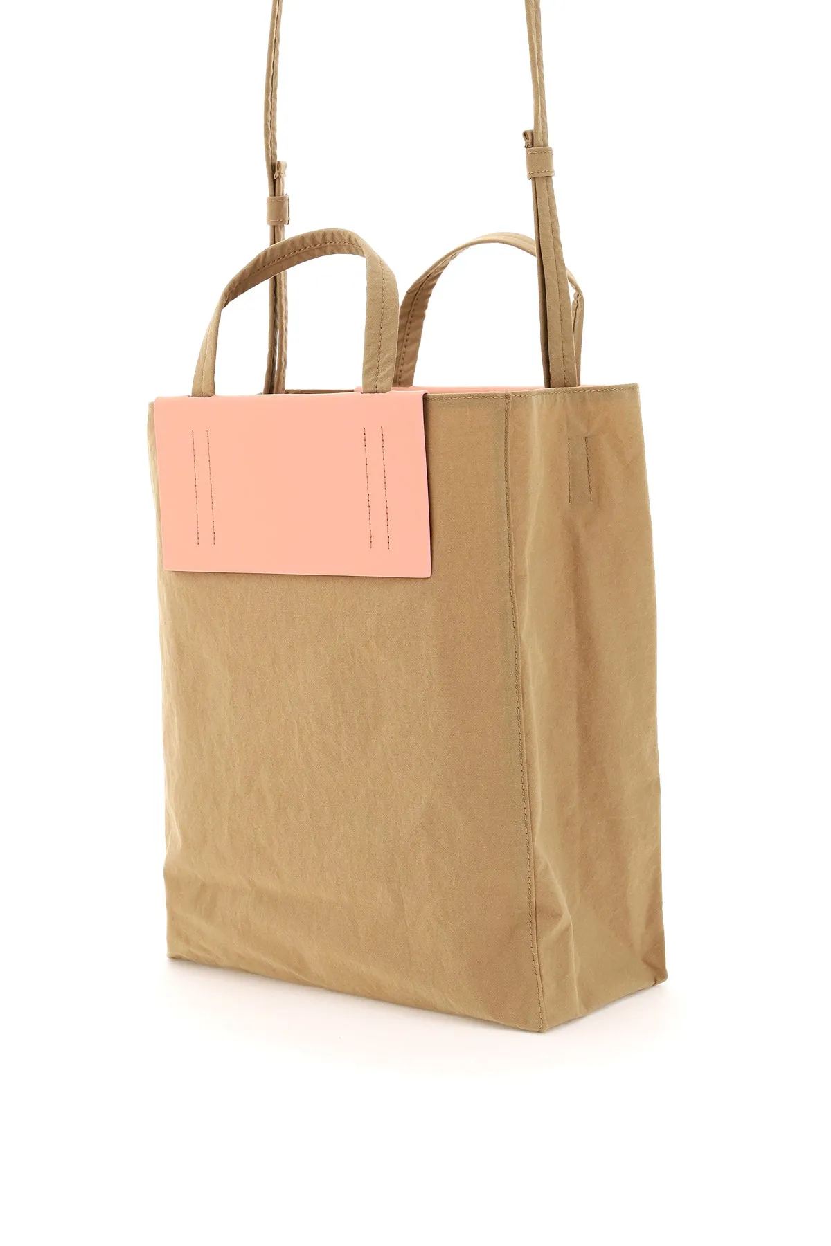 Acne studios baker out medium tote bag