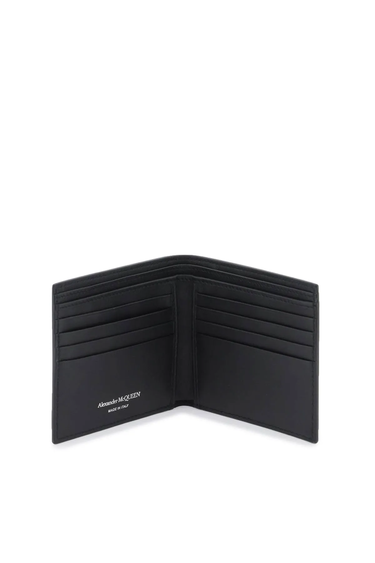 Alexander mcqueen graffiti bi-fold wallet