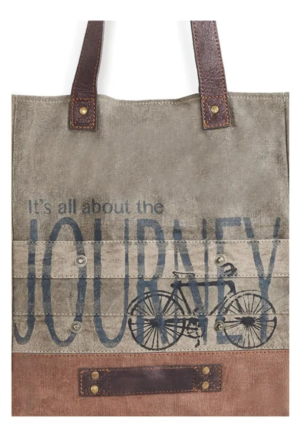 All About The Journey Tote Bag