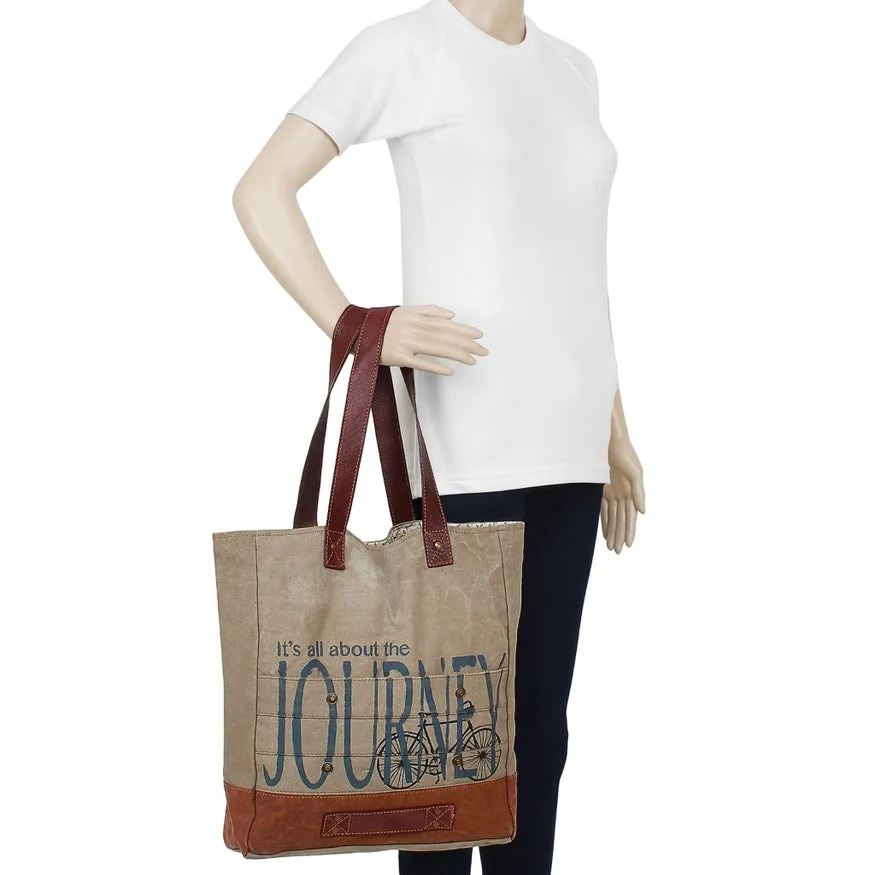 All About The Journey Tote Bag