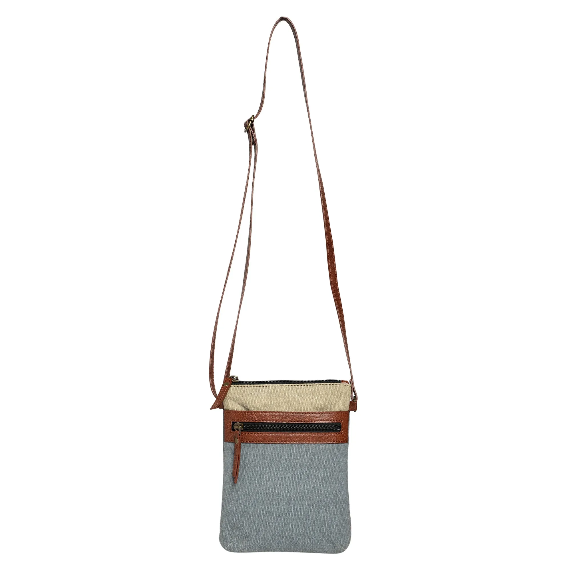 Ava Dusty Blue Small Crossbody