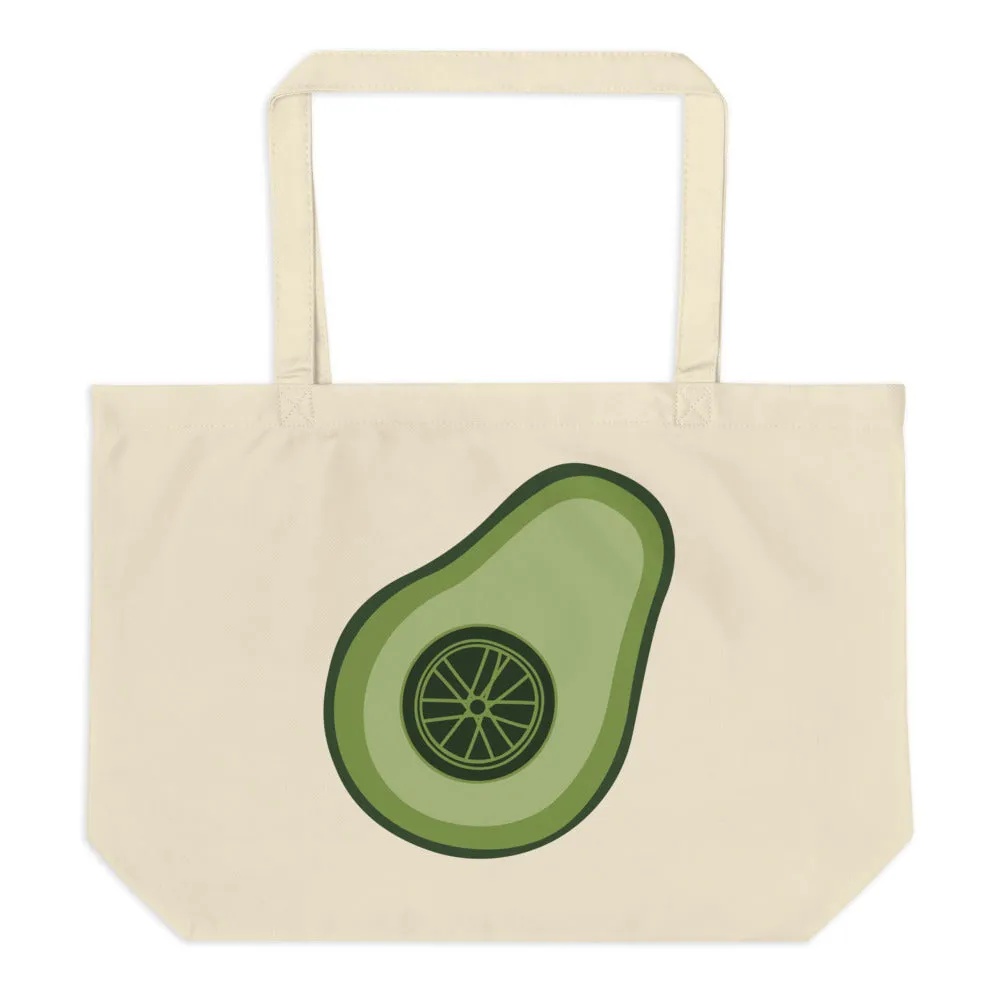 Avocado Rolling Tote