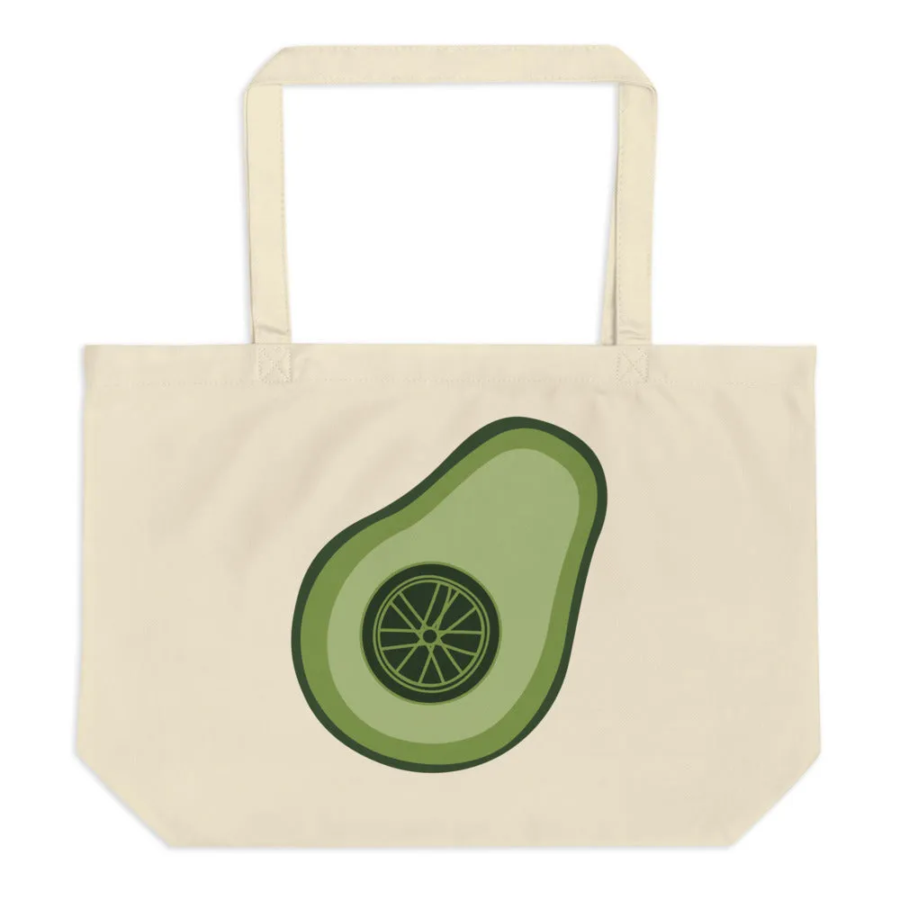 Avocado Rolling Tote