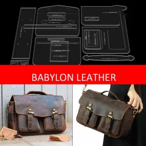 BABYLON™ Mens Messenger Bag Pattern AAB-569