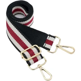 Bag Strap | Red, White & Black