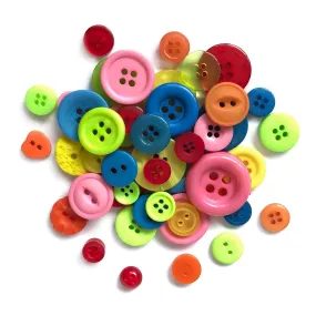 Bright Mix Buttons