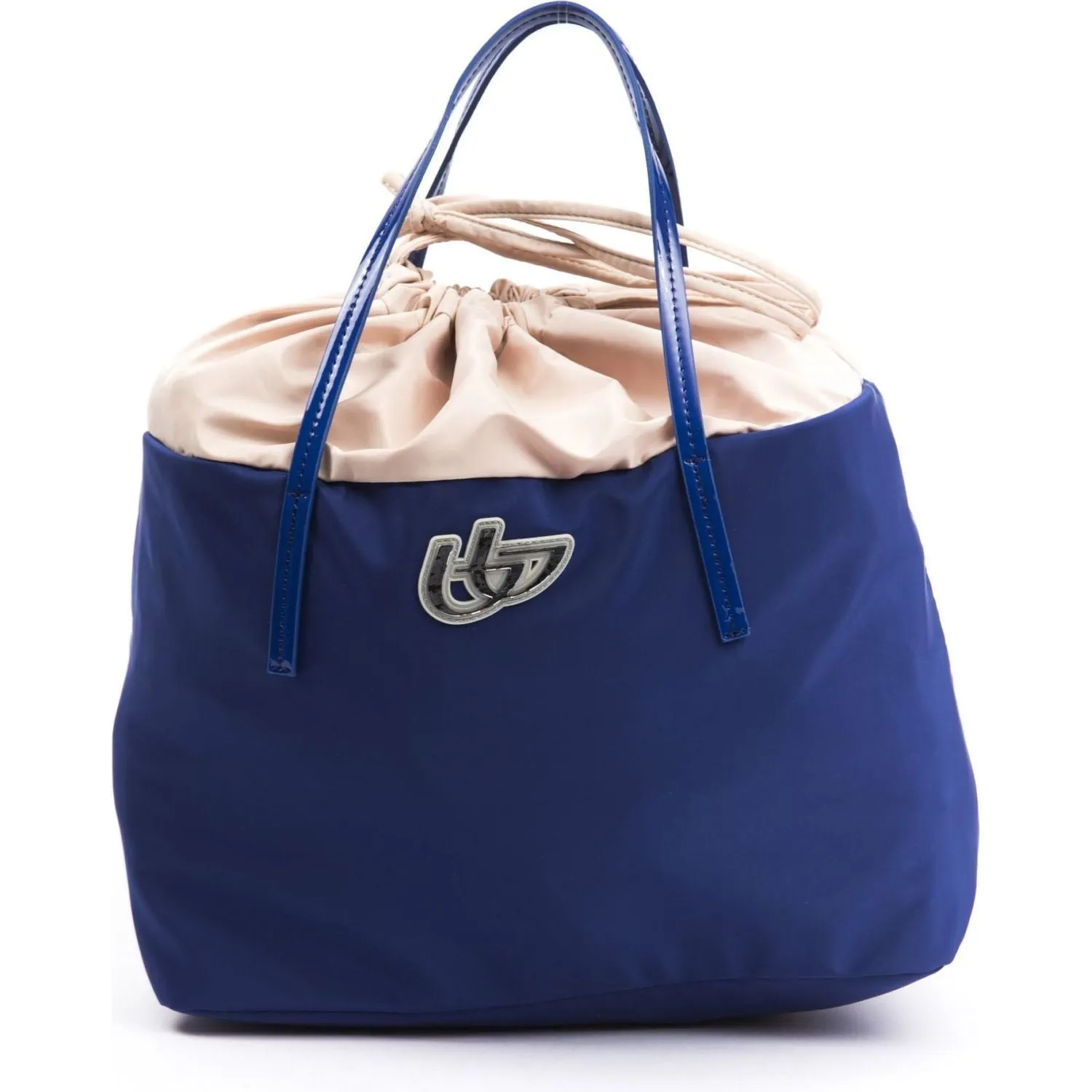 BYBLOS Blue Polyester Women Handbag