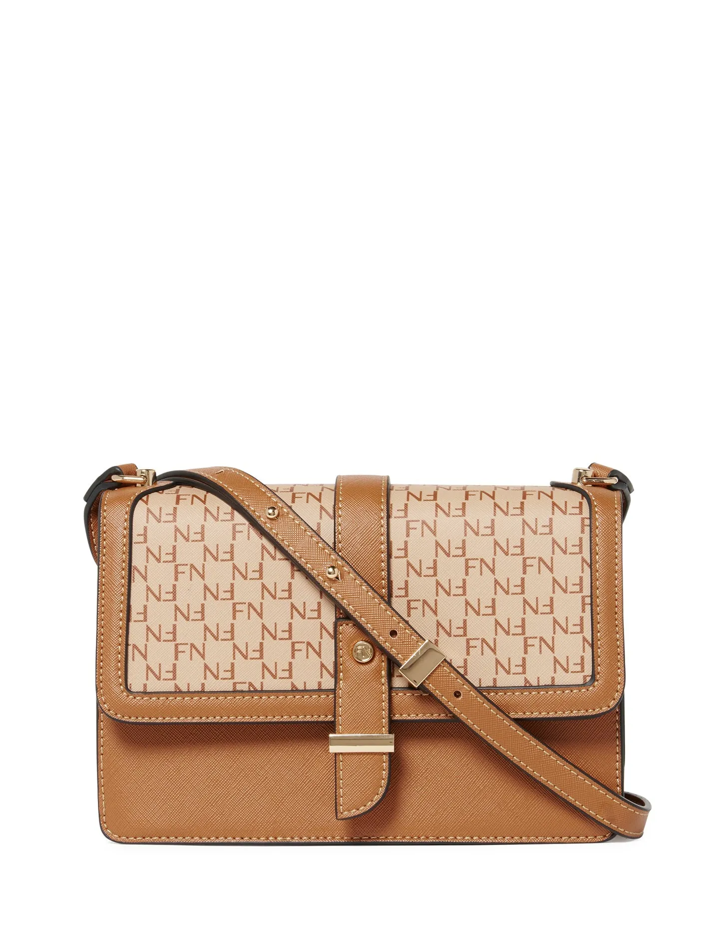 Callie Buckle Detail Crossbody  Bag