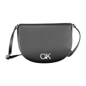 Calvin Klein Black Polyester Womens Handbag