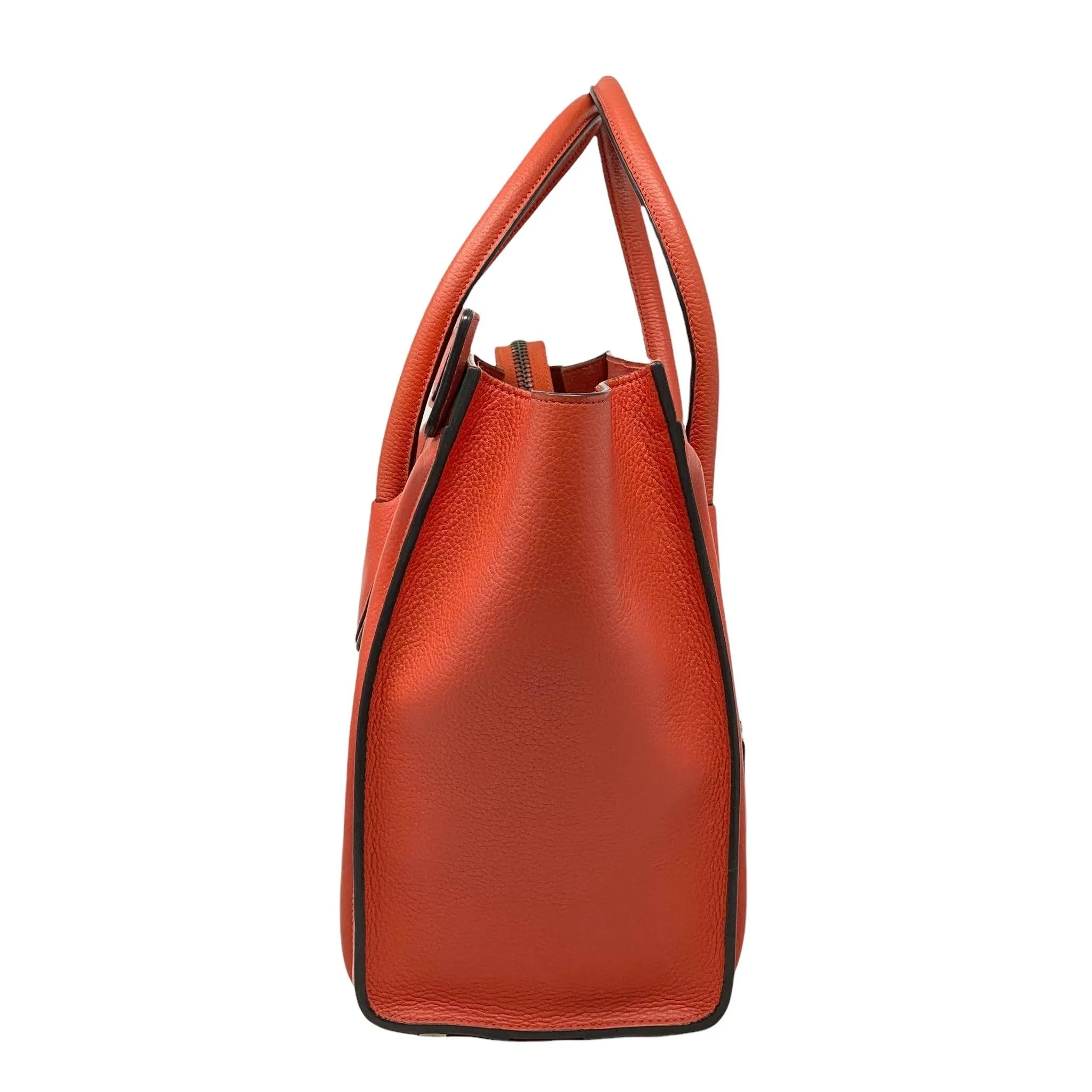 Celine Red Micro Luggage Bag