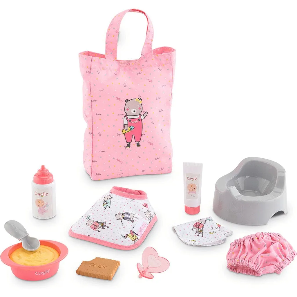 Corolle Large Accessories Set - Pink