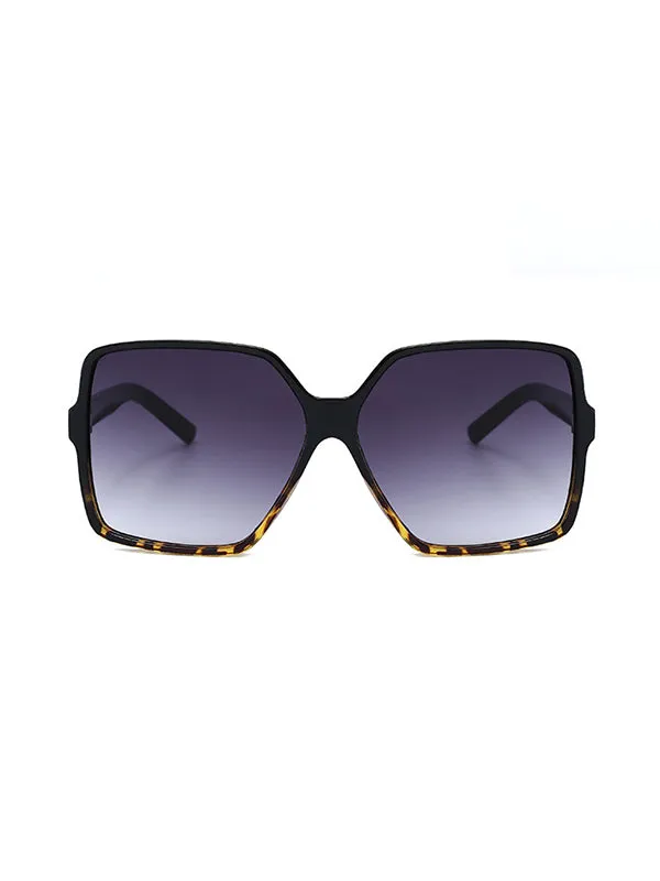 Geometric Sun Protection Sunglasses Accessories