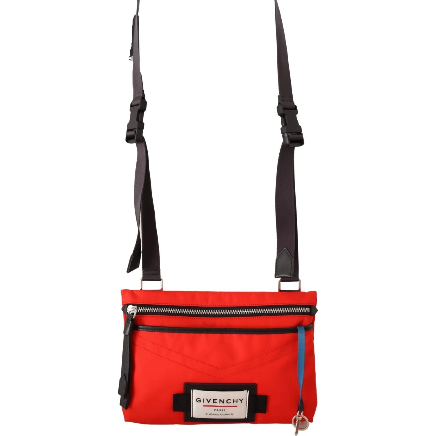 Givenchy Chic Red and Black Downtown Crossbody Bag