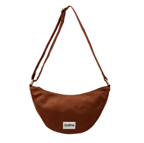 Hindbag Andrea Half Moon Bag - Chocolate