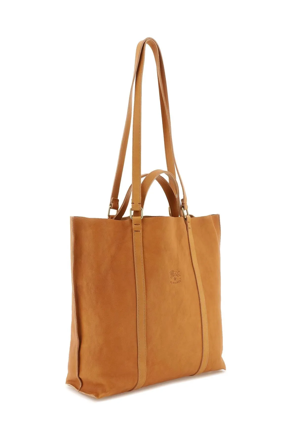 Il bisonte leather handbag