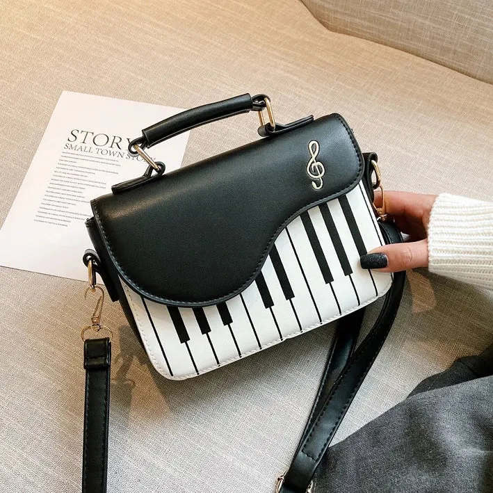 Instant Shipping! Piano Messenger Bag