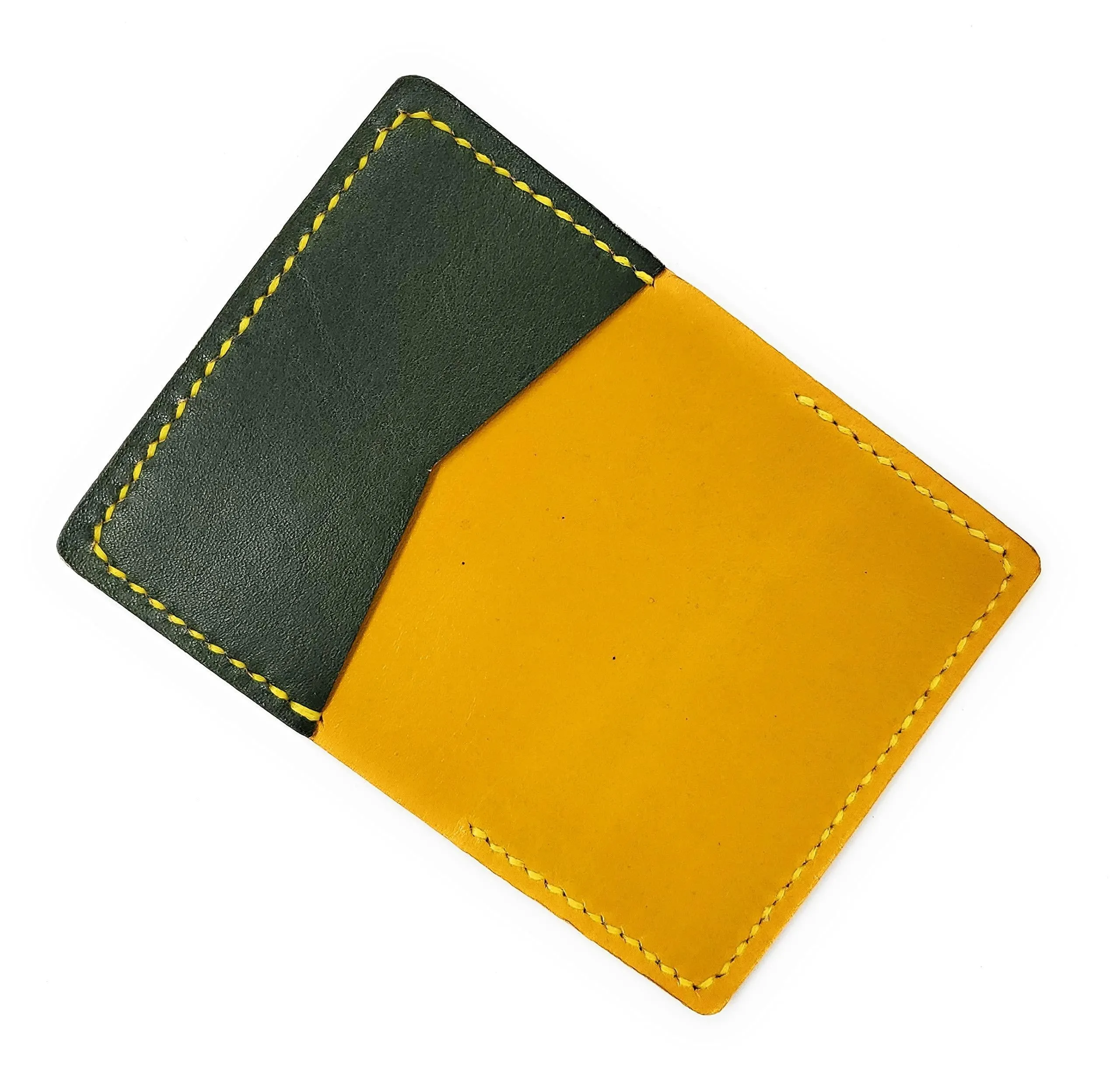 Leather Cardholder Wallet Compact Slim Design for Men and Women Front Pocket