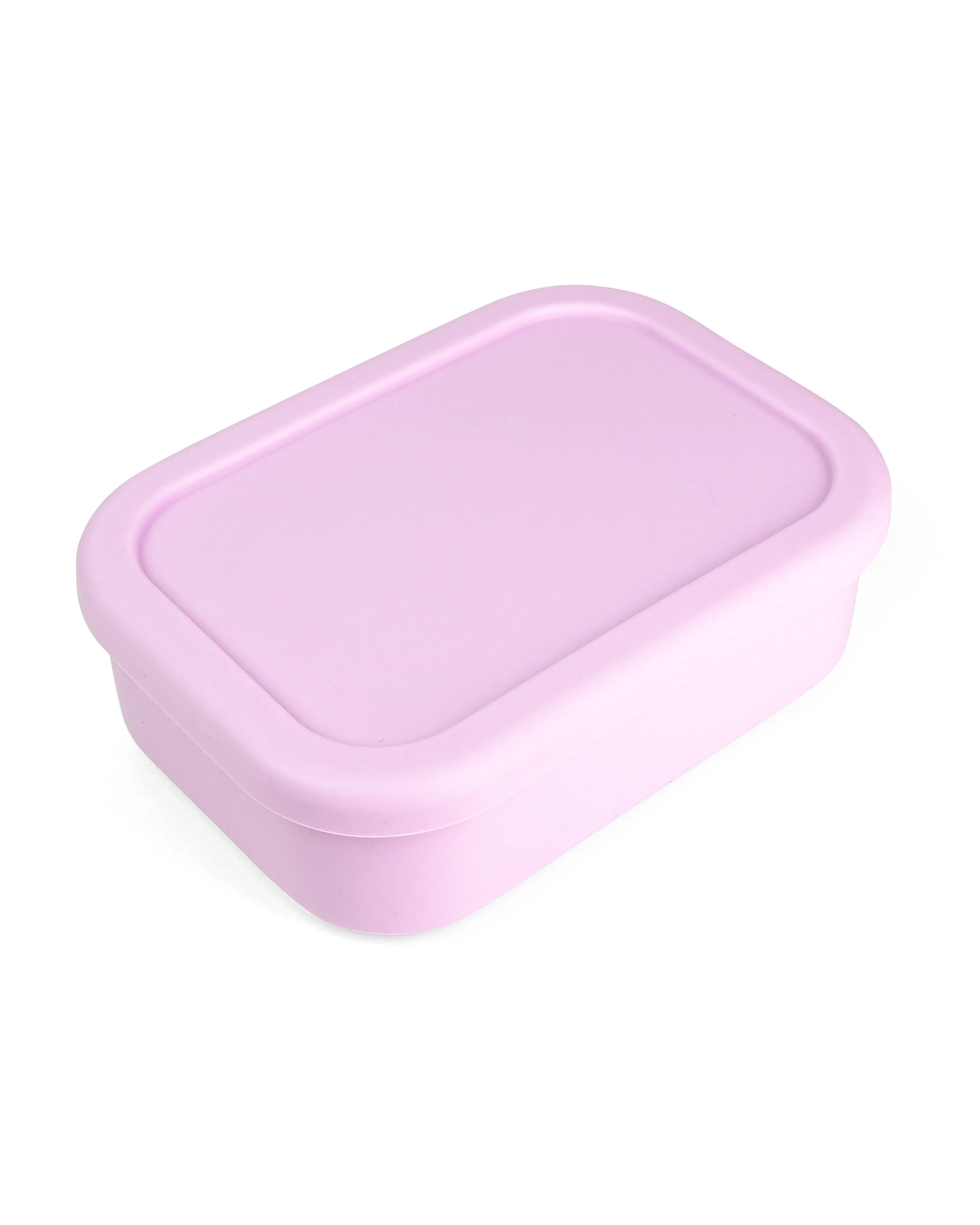 Lilac Silicone Bento Lunch Box