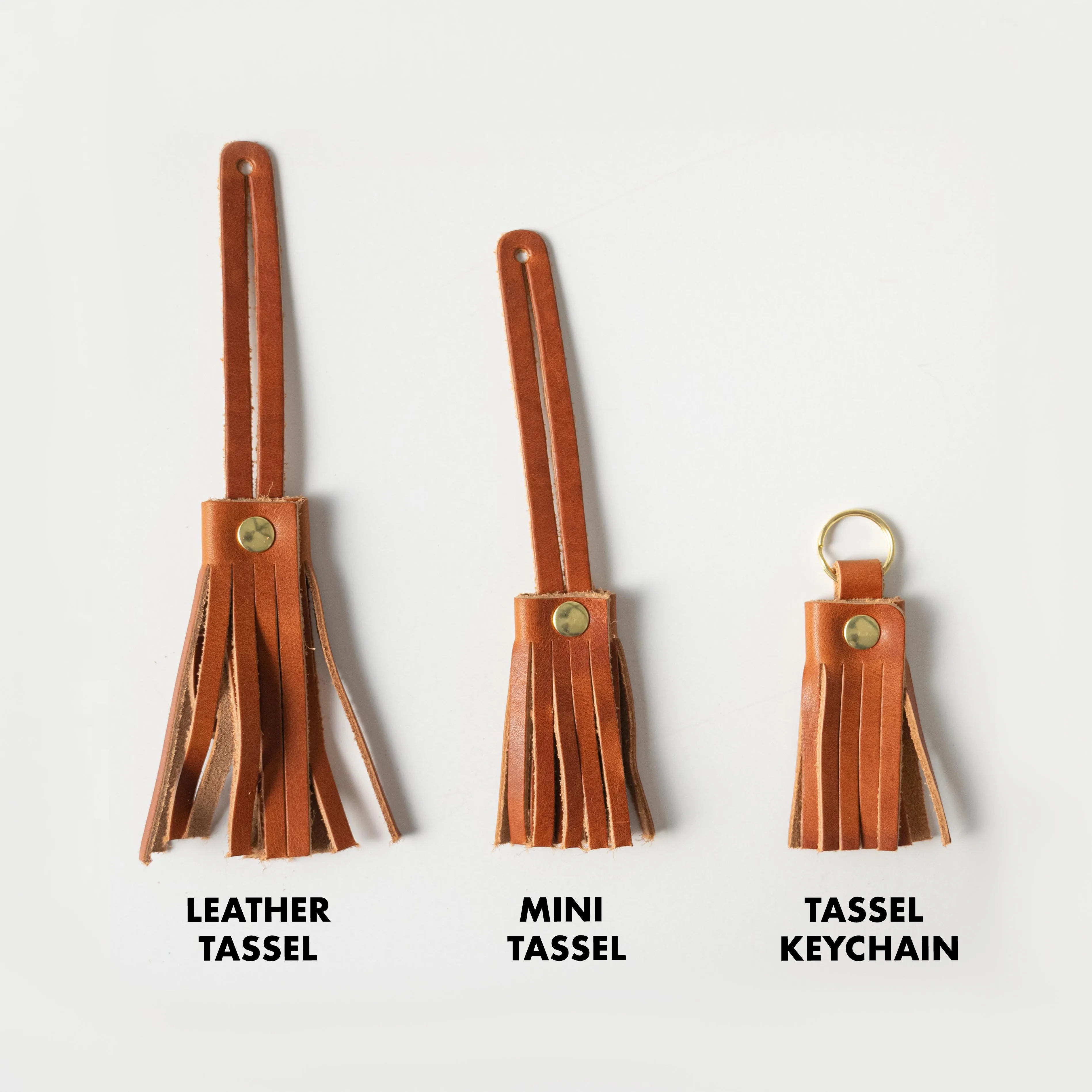 Mulberry Leather Tassel