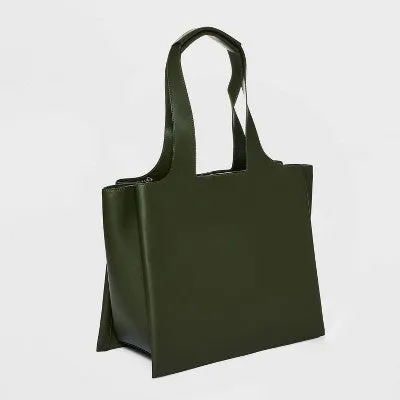 New - Modern Work Tote Handbag - A New Day Green