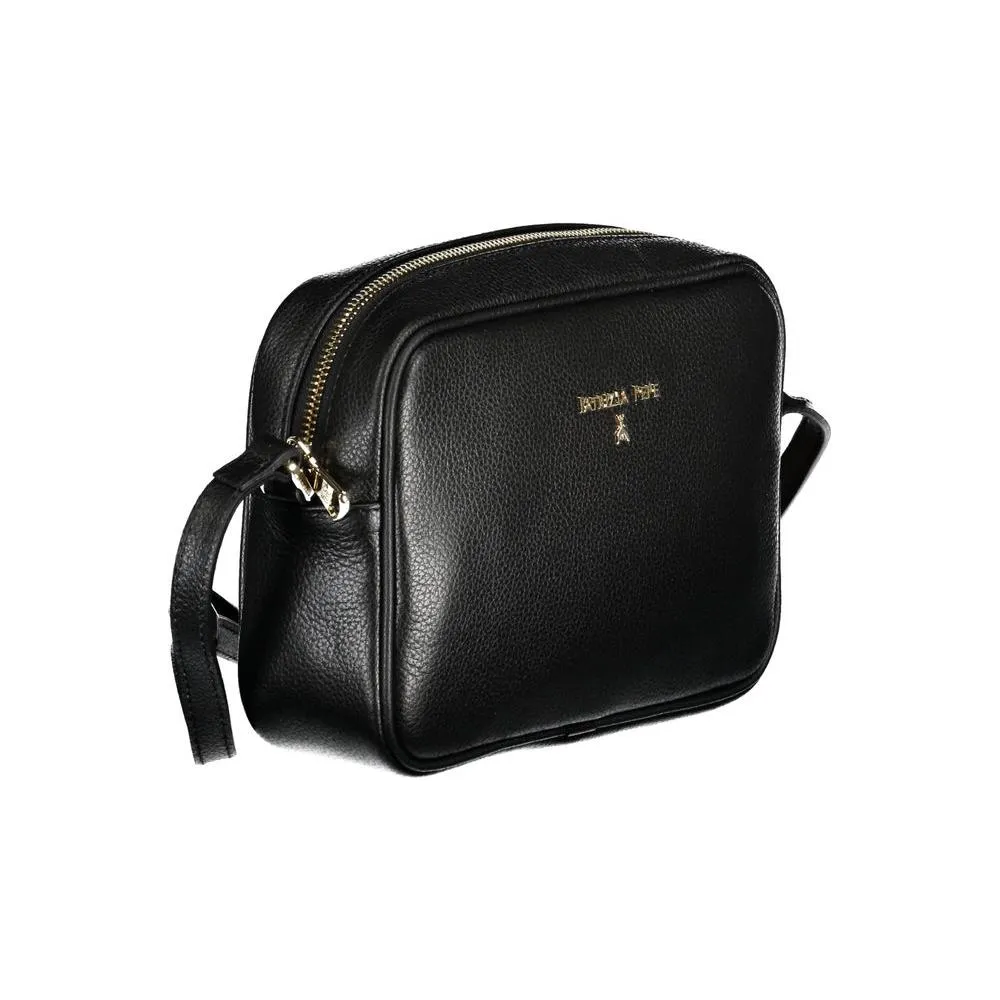 Patrizia Pepe Black Leather Handbag