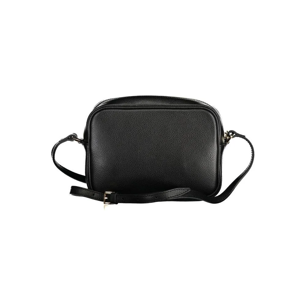 Patrizia Pepe Black Leather Handbag