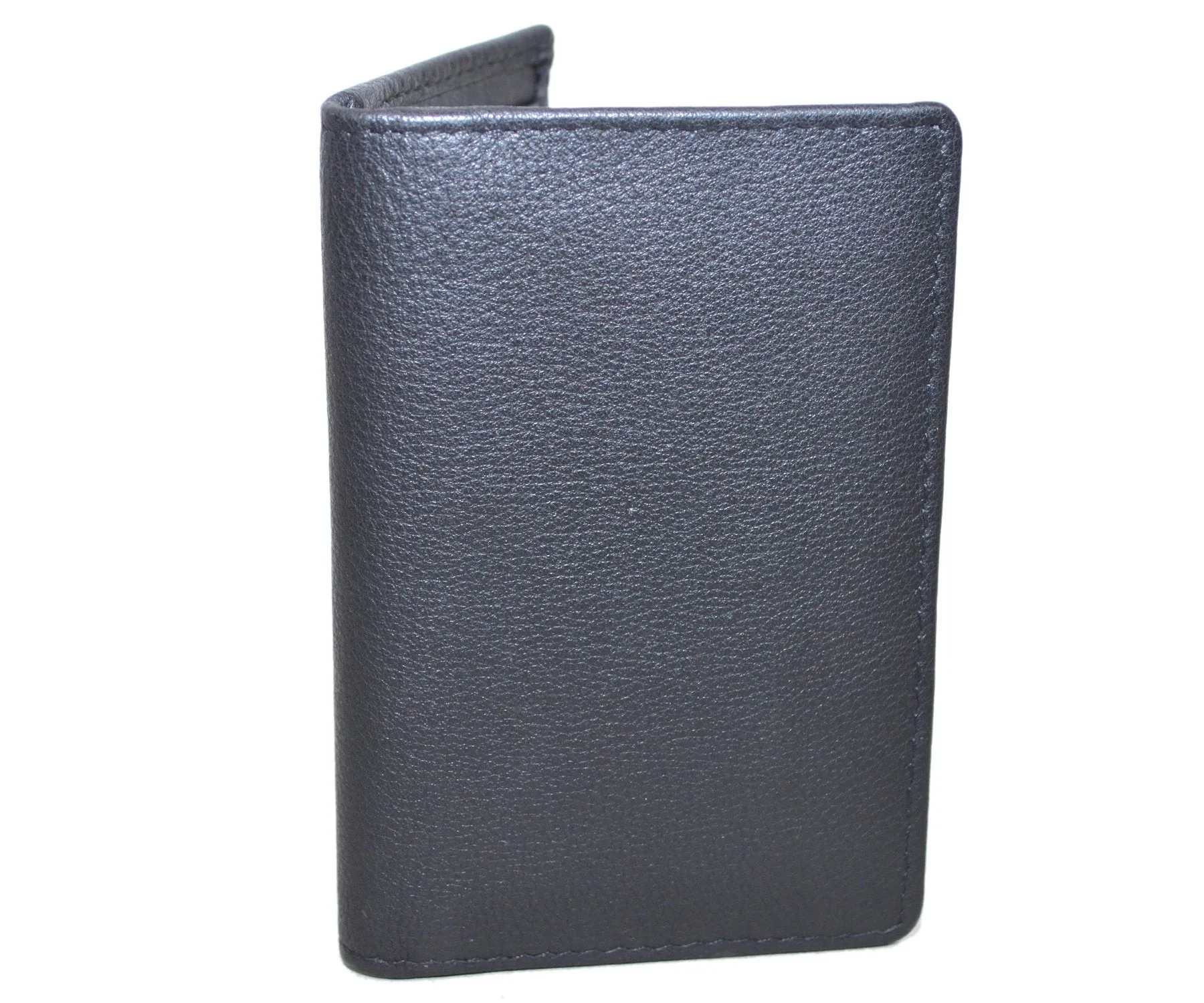 Touro Signature Leather Wallets Pebble Grain Card Case