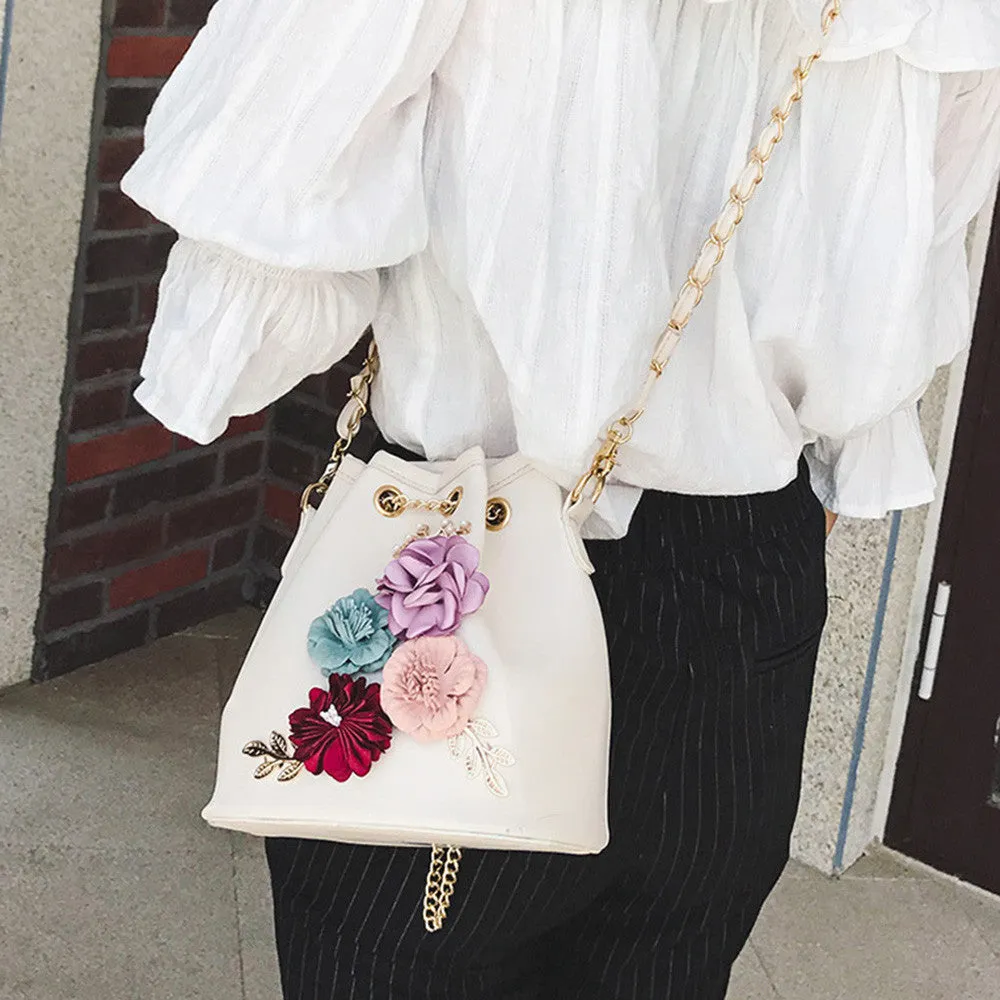 Women New Fashion Applique Handbag