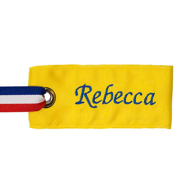 Yellow Luggage Tag