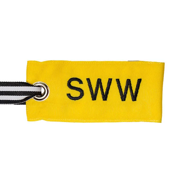 Yellow Luggage Tag